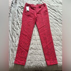 Zadig Voltaire Prune Jac Leo Pants Passion NWT - 38
